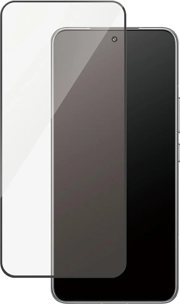 Xham mbrojtës PanzerGlass Ultra-Wide Fit për Oppo Reno13 Pro, me kornizë të zezë