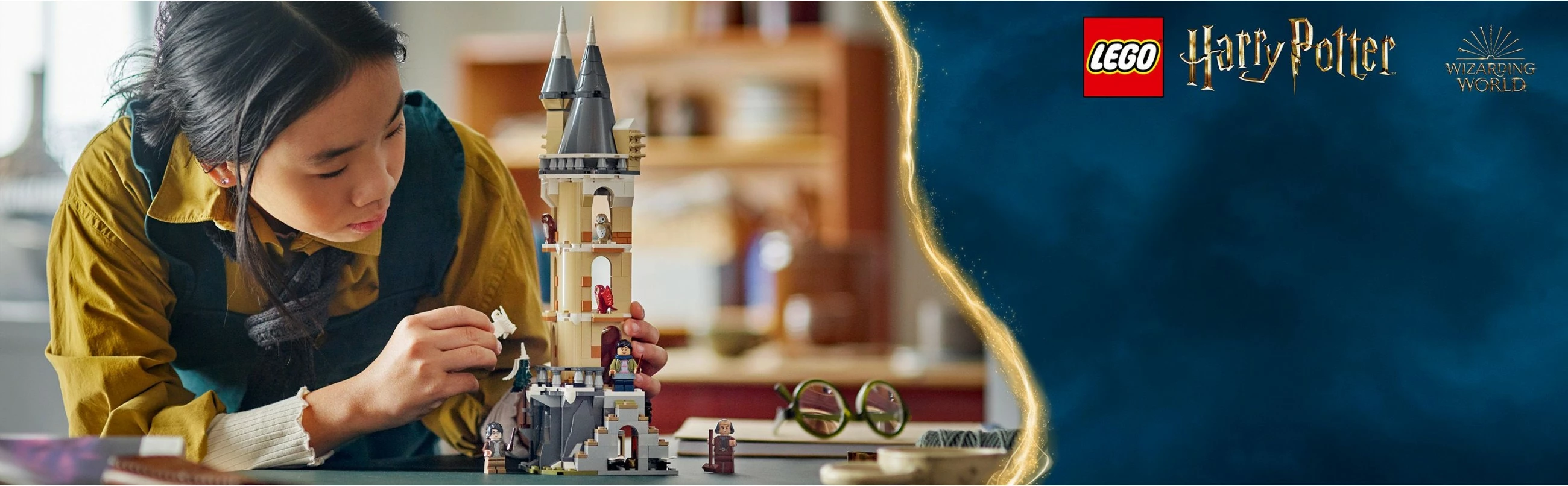 Set ndërtimi LEGO Harry Potter Hogwarts Castle Owlery 364 pjesë, multikolor