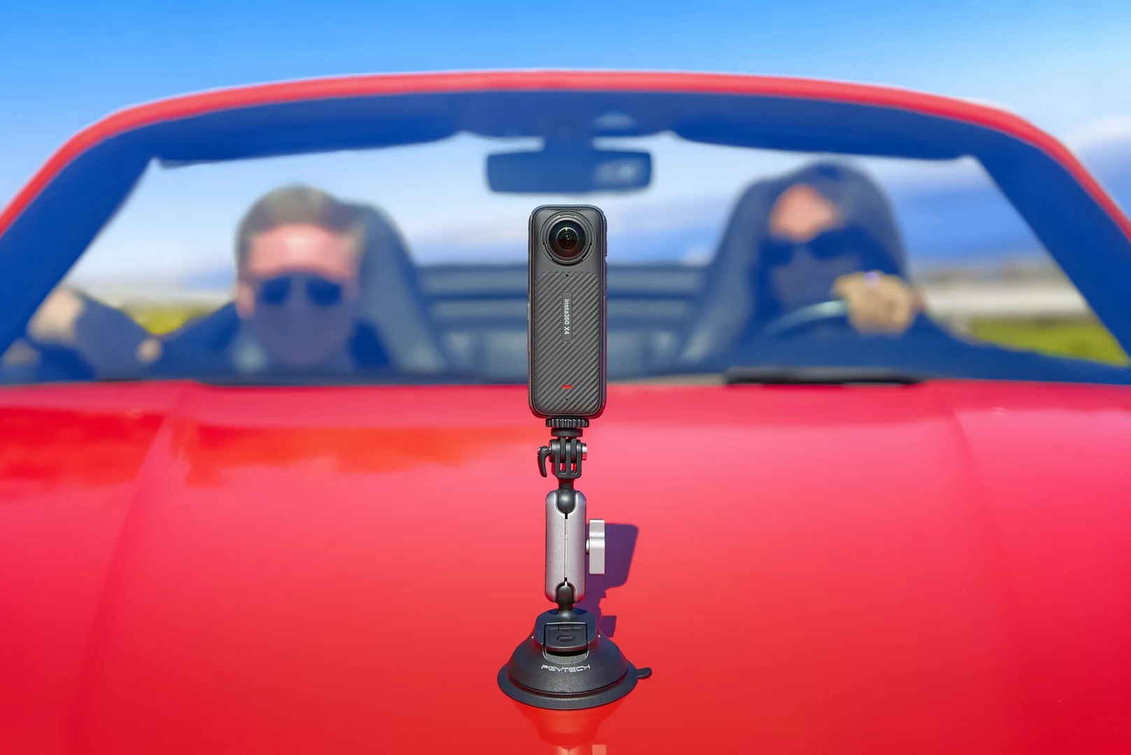 Kamerë aksioni Insta360 X4, 72 MP, 8K Ultra HD, Wi-Fi, E zezë