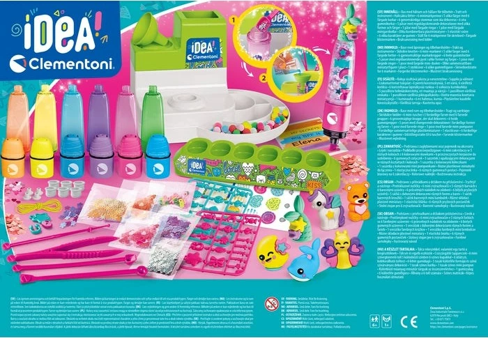 Set kreativ Clementoni IDEA 18127, 6 markues, për fëmijë