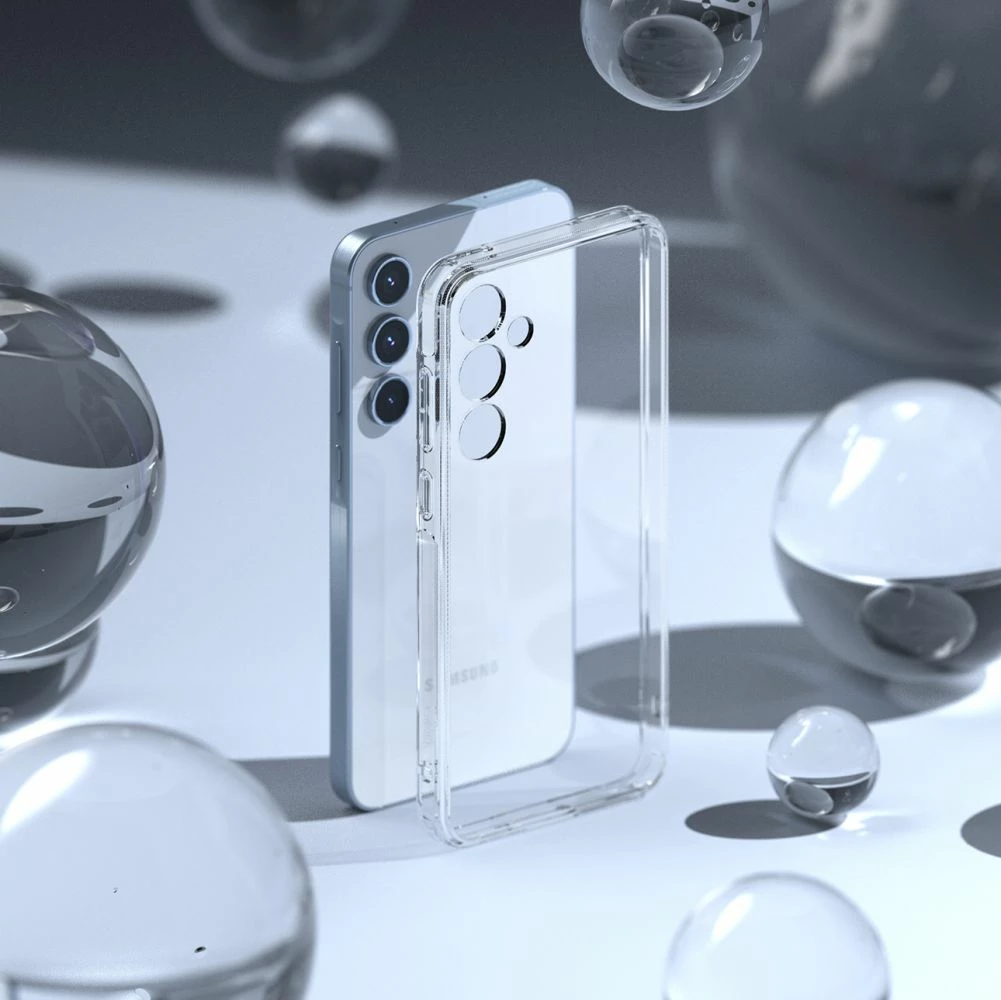 Mbështjellës Ringke Fusion për Samsung Galaxy A55 5G, Transparent
