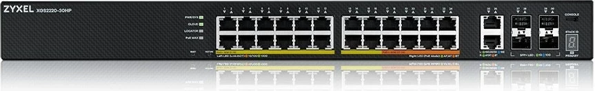 Switch Zyxel XGS2220-30HP, Managed L3, Gigabit Ethernet, PoE, E zezë
