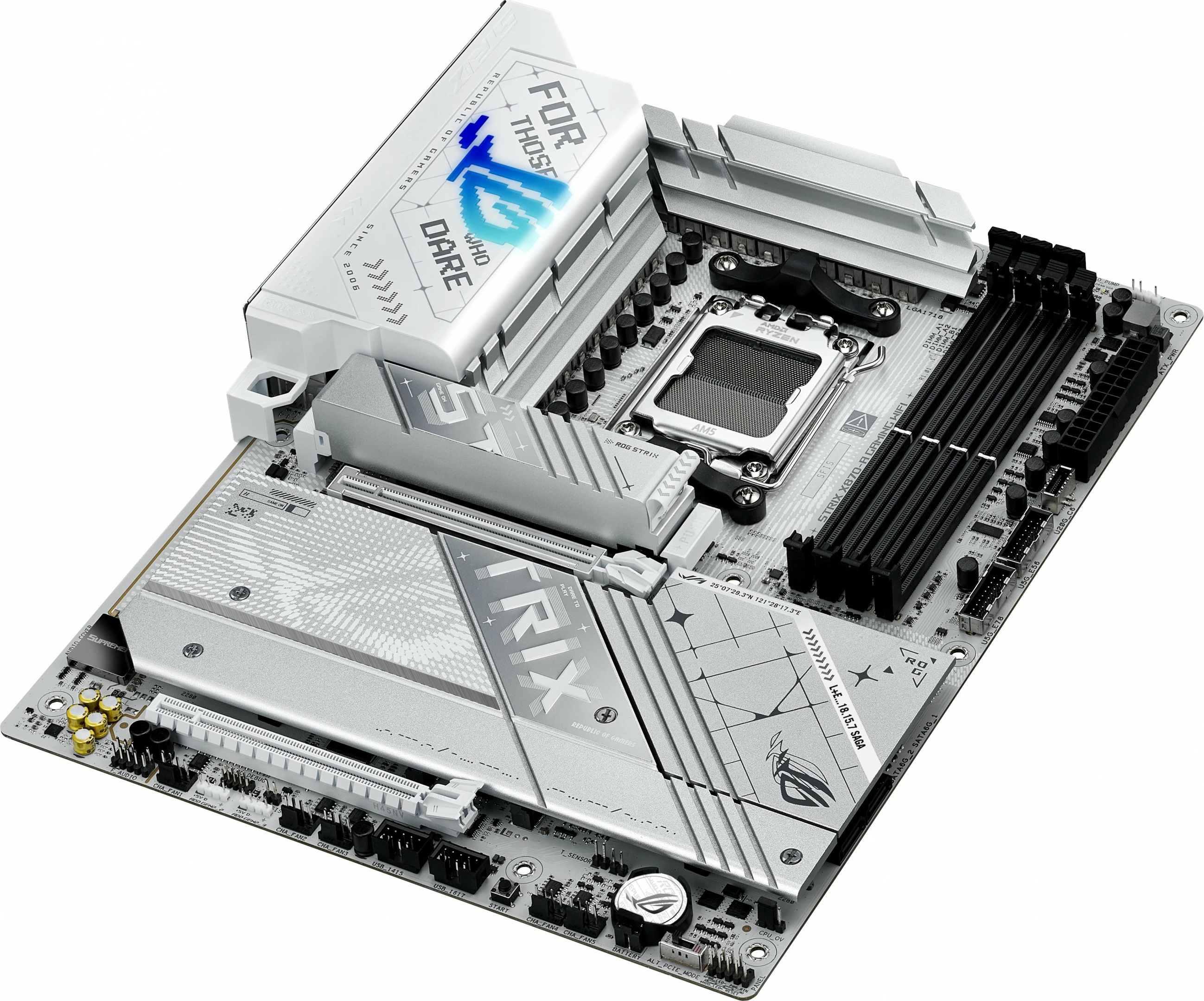 Pllakë amë ASUS ROG STRIX X870-A GAMING WIFI, AMD, Socket AM5, DDR5, 192 GB