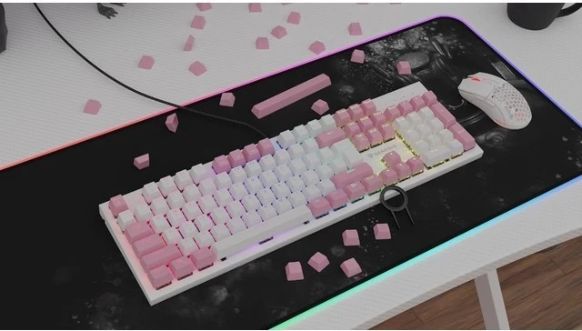 Kapakët e çelësave Genesis Lead 300, rozë