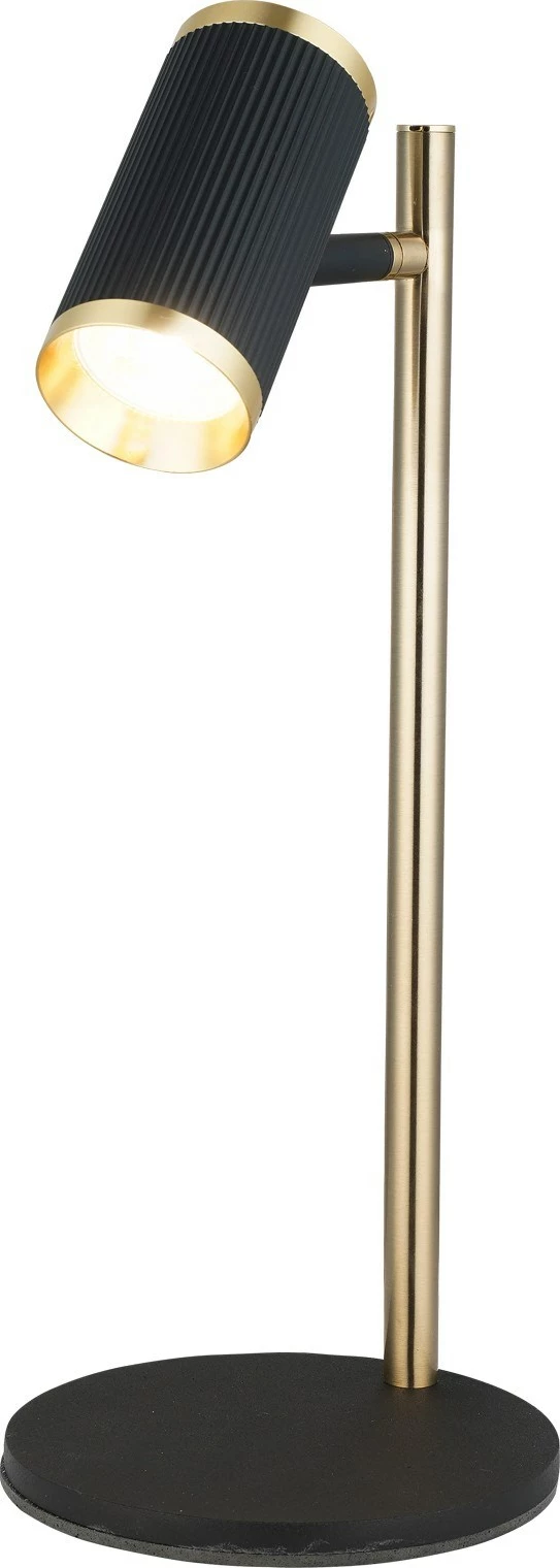 Llambë tavoline Opviq, Lume - 70-17, ngjyrë e zezë, llak antik