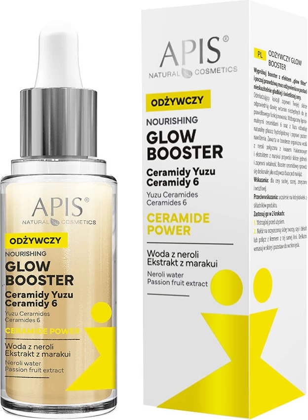 Booster fytyre për femra APIS Ceramide Power Nourishing Glow Booster 30ml