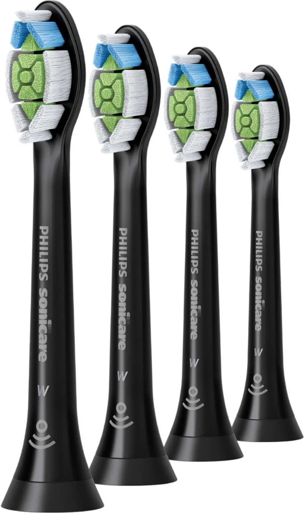 kokë furçe dhëmbësh sonike Philips W24BK HX6064/11, e zezë, set 4-copësh