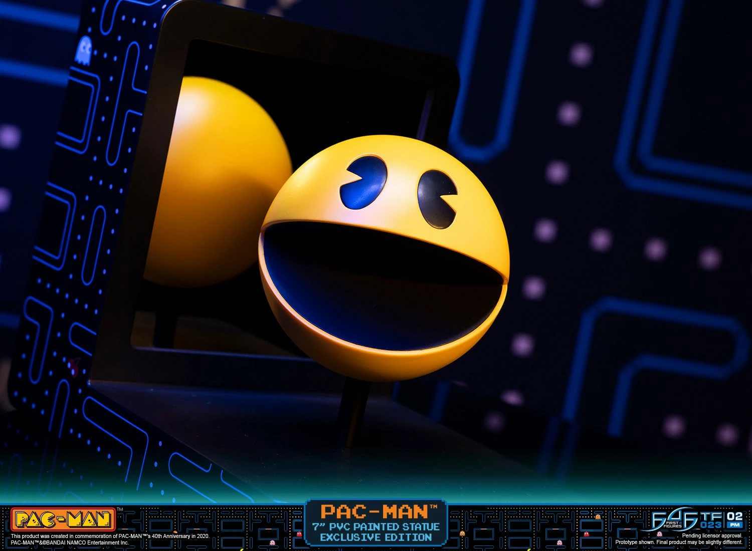 Figurinë PVC FIRST4FIGURES PAC-MAN 40th Anniversary, edicion ekskluziv