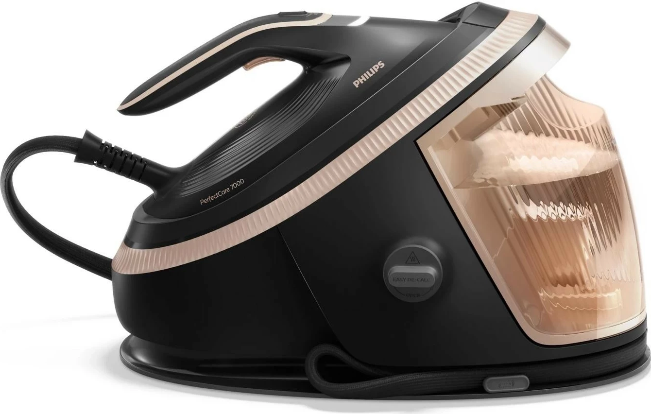 Hekur me avull Philips PerfectCare 7000 PSG7300/80, 3120W, rezervuar i lëvizshëm, ngjyrë zi-ari