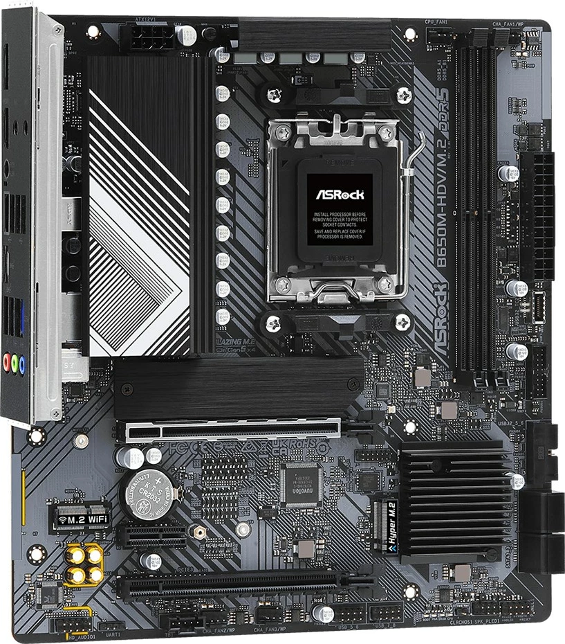 Pllakë amë Asrock B650M-HDV/M.2, Socket AM5, micro ATX