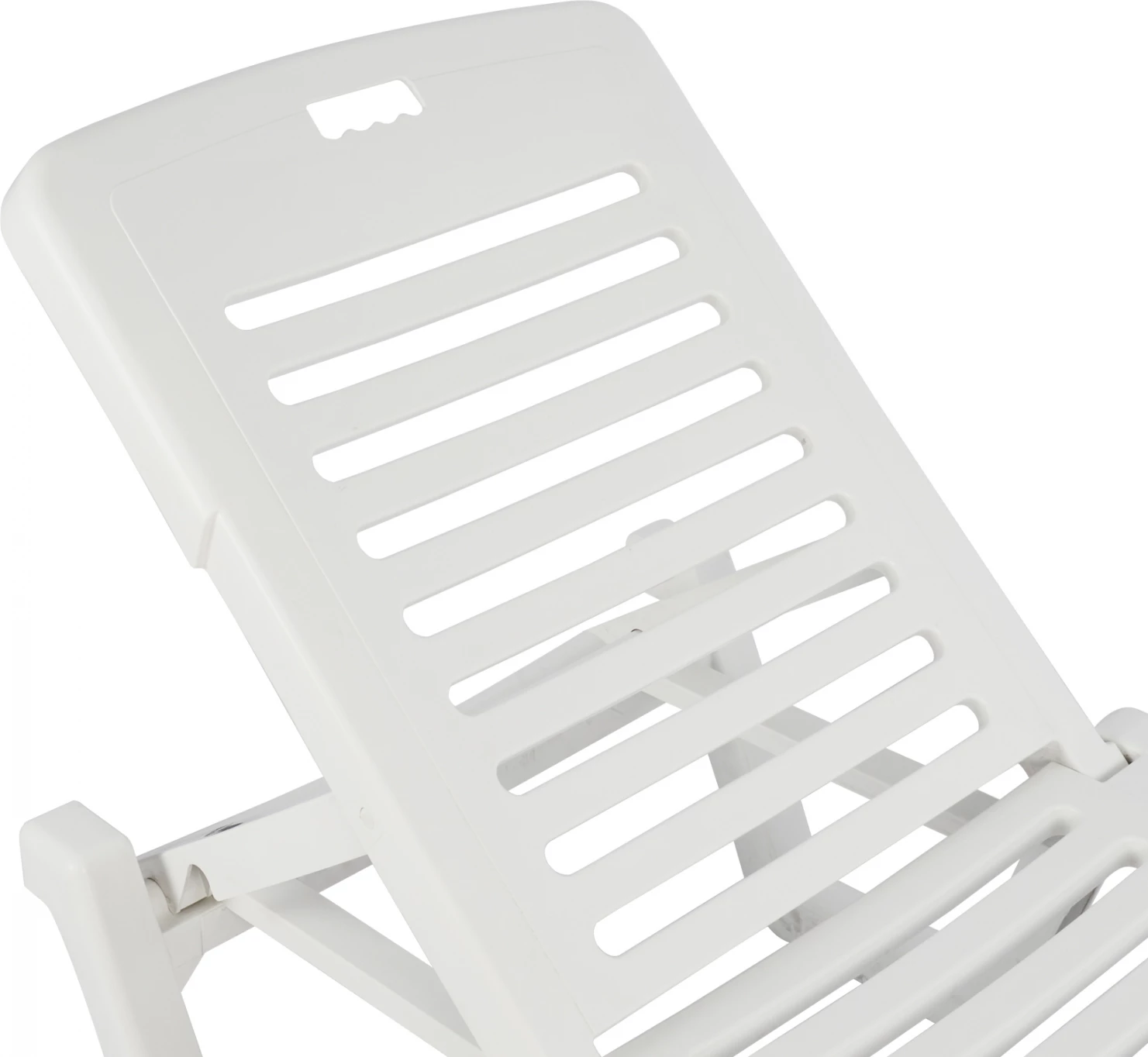 Shezlong plazhi plastik, relaks, 70x190x36cm