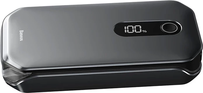 Startues makine/powerbank Baseus Super Energy Pro CRJS03-01, 12000mAh 1000A, USB/USB-C, e zezë