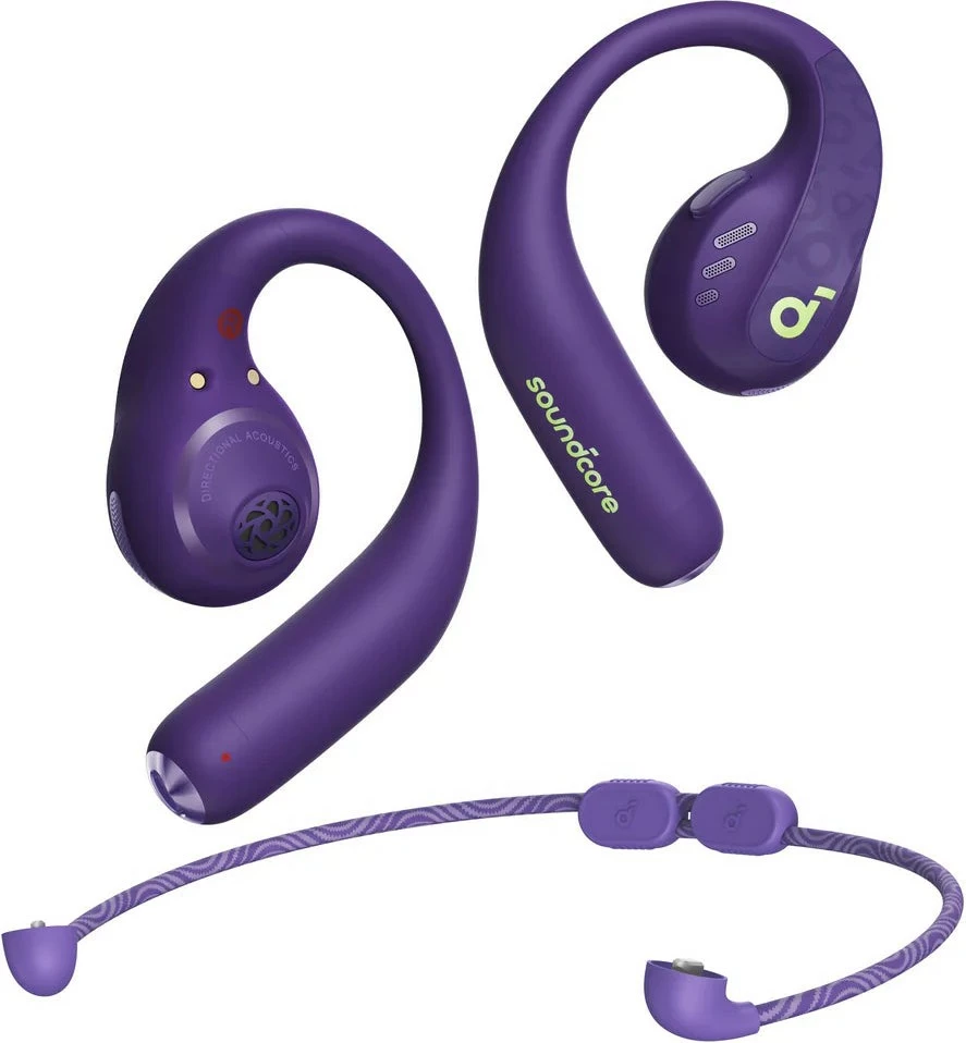 Kufje Soundcore AeroFit Pro, Wireless, Calls/Music/Sport/Everyday, Purple