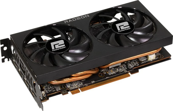 Kartelë grafike PowerColor RX 7600, Radeon RX 7600, 8 GB, GDDR6, PCI Express 4.0, e zezë