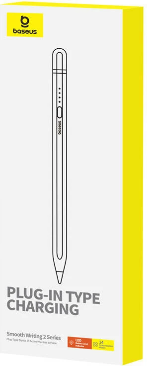 Stylus aktiv Baseus Smooth Writing Series, P80015806211-02, wireless, për iPad, Bardhë
