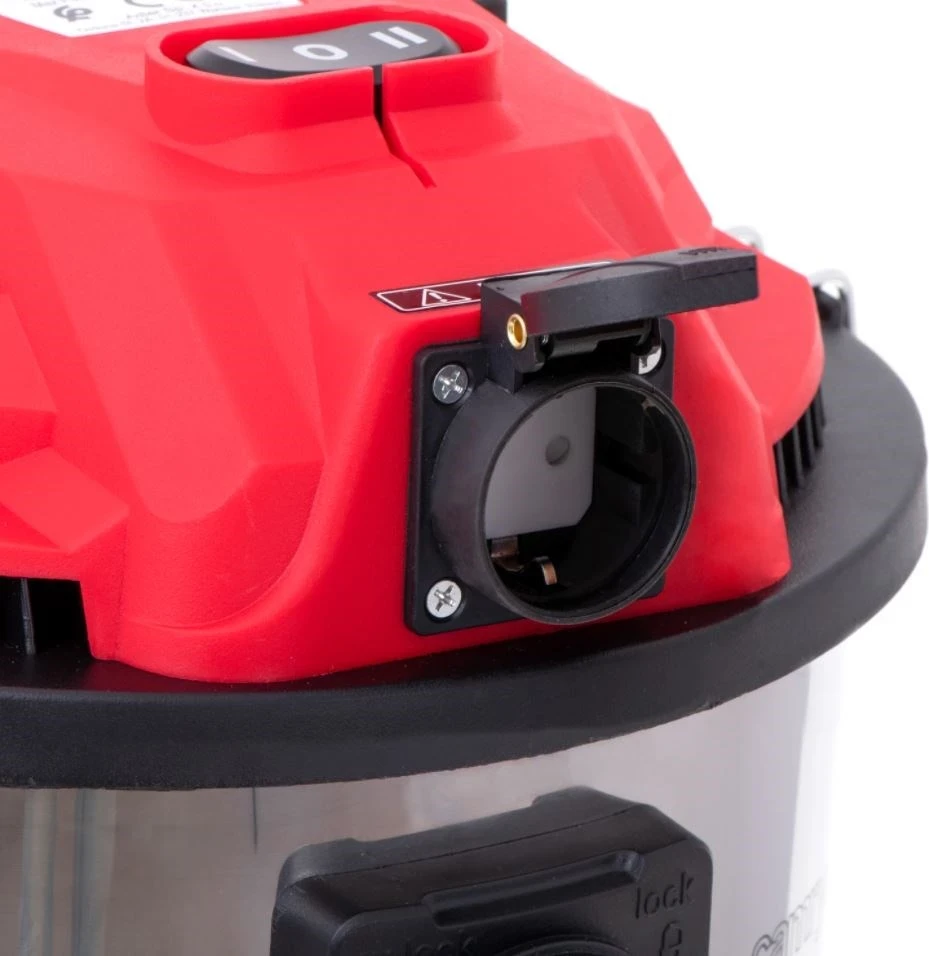 Fshesë me korrent industriale Camry CR 7045, 3400W, çelik inox, e kuqe