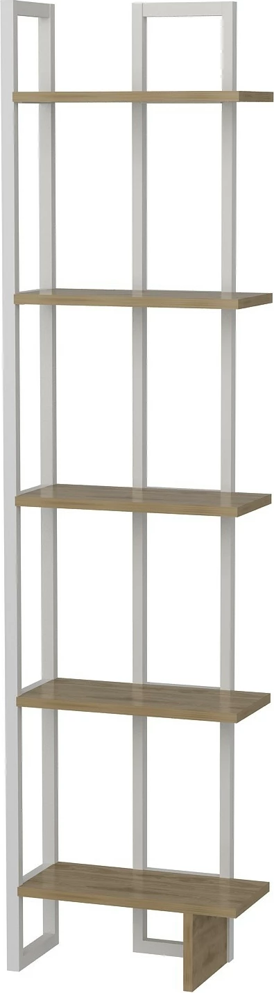 Raft librash Hanah Home, Alice, ngjyrë lis dhe e bardhë, Ud