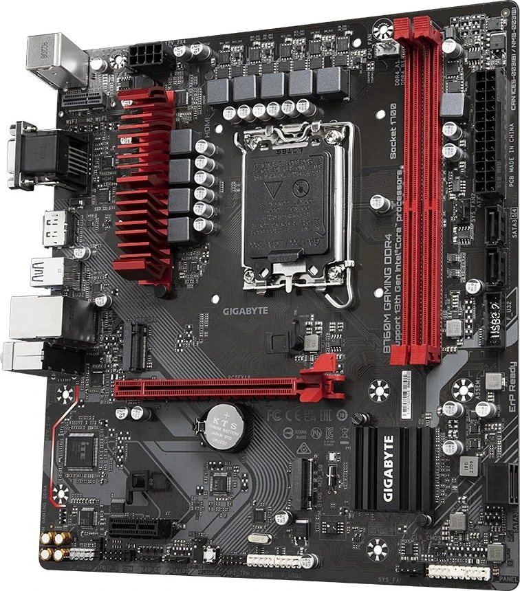 Pllakë amë Gigabyte B760M Gaming DDR4, micro ATX, LGA 1700,  Intel B760 