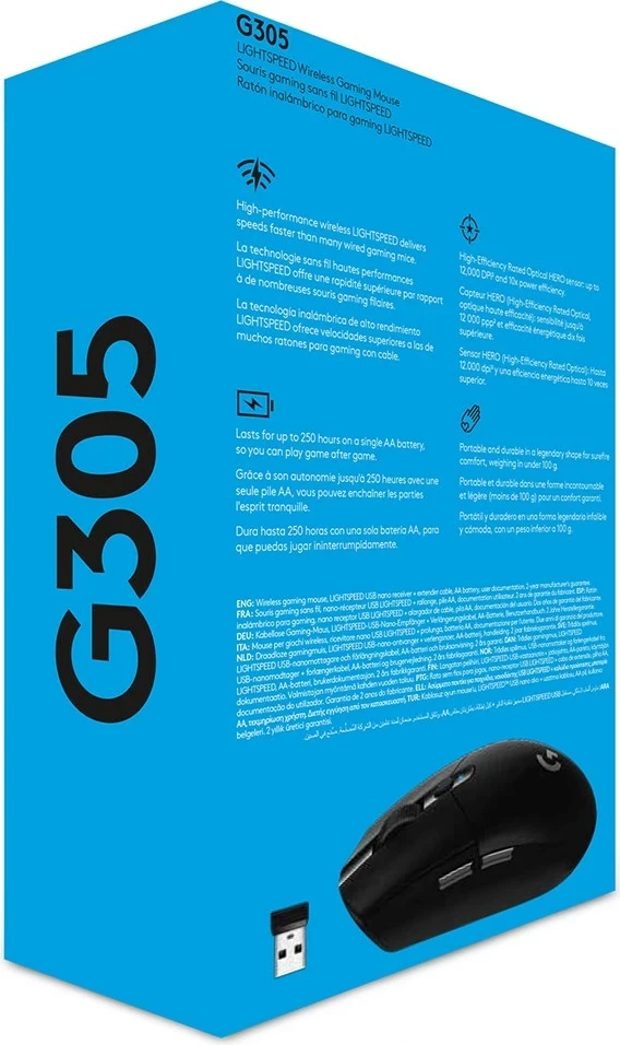 Maus lojrash me valë Logitech G G305 LIGHTSPEED