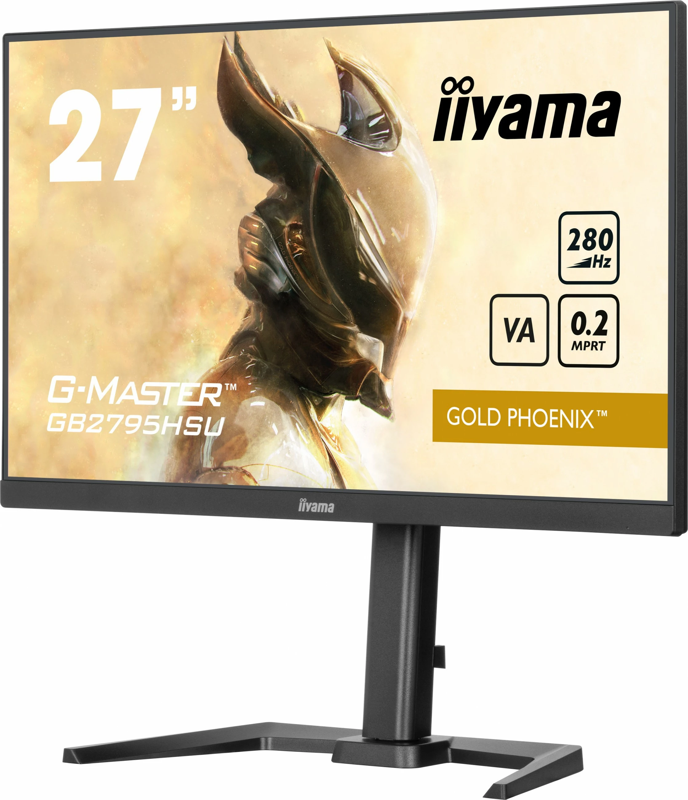Monitor iiyama G-MASTER GB2795HSU-B1, 27", Full HD, 280Hz, i zi