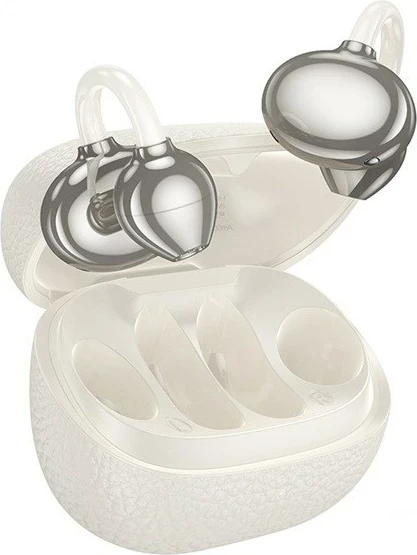 Kufje wireless HOCO EA5 DUKE III, open-ear, Bluetooth, të bardha