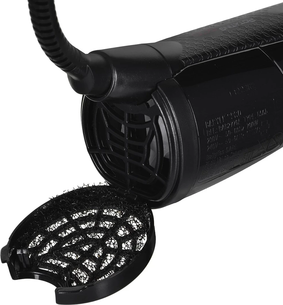 Furçë për stilimin e flokëve BaBylissPRO BAB2770E, me avull, e zezë