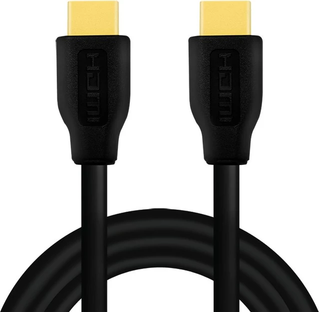 Kabllo HDMI LogiLink 2.0, 2m, 4K/60Hz, e zezë