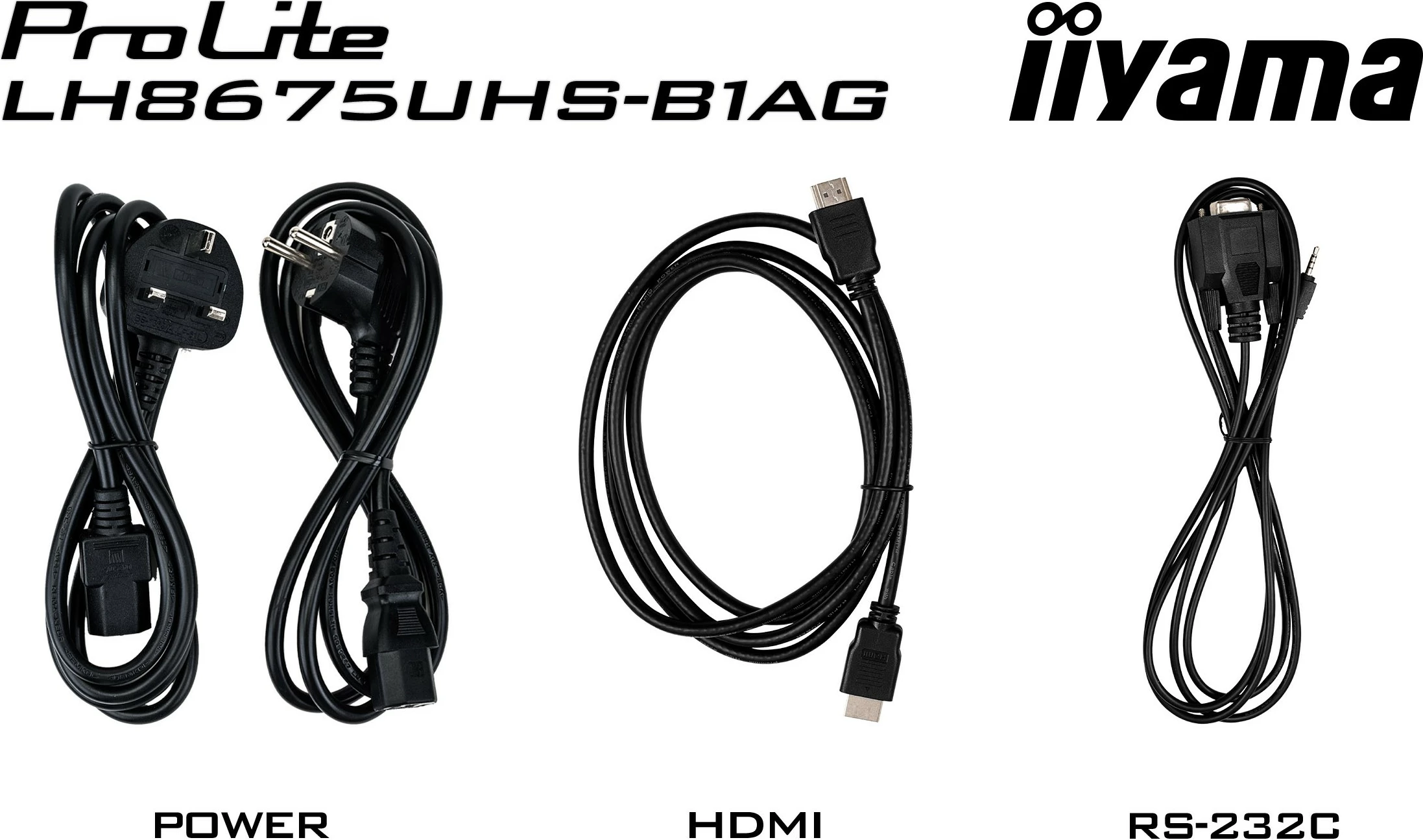 Ekran digjital iiyama LH8675UHS-B1AG, 86", 4K UHD, Wi-Fi