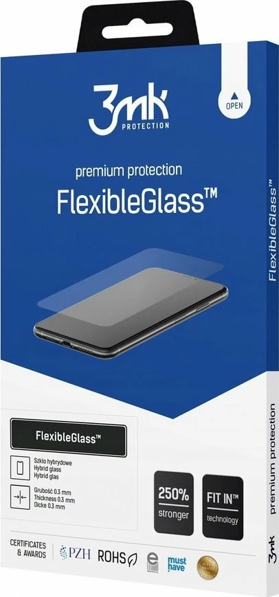 Xham mbrojtës 3MK FlexibleGlass për Samsung Galaxy A26 5G, hibrid film+qelq, 7H, 1 copë