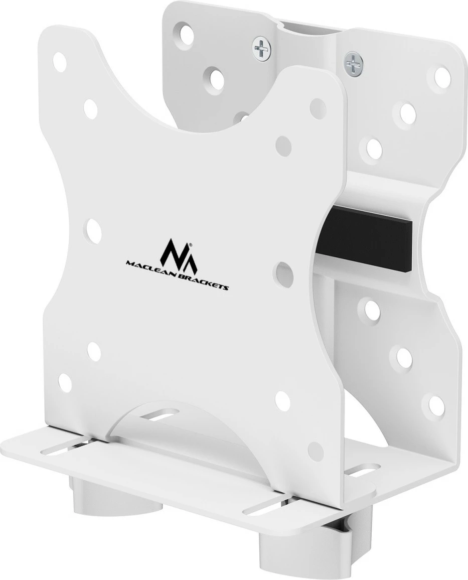 Mbajtëse mini kompjuteri Maclean MC-115W, e bardhë