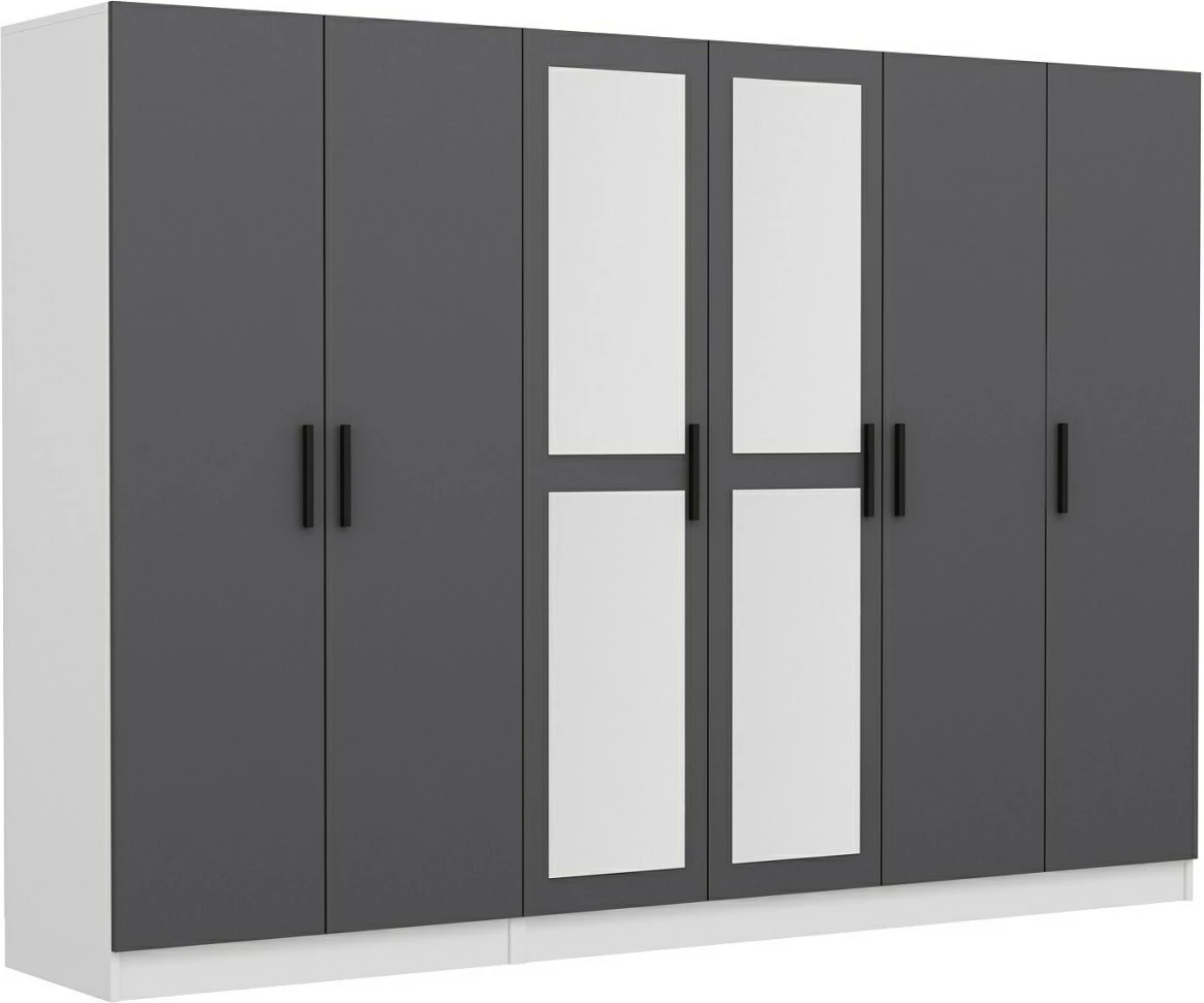 Dollap për rroba, ngjyrë antracit, Skye Decor, 5064