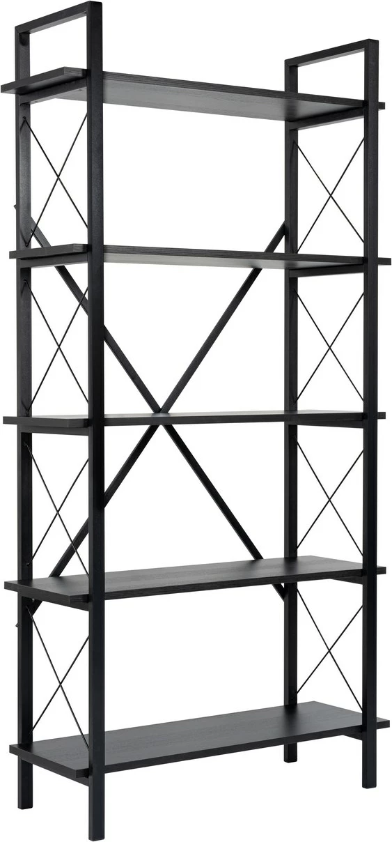 Raft librash Nordure, Elysian, dru i zi, ngjyrë e zezë