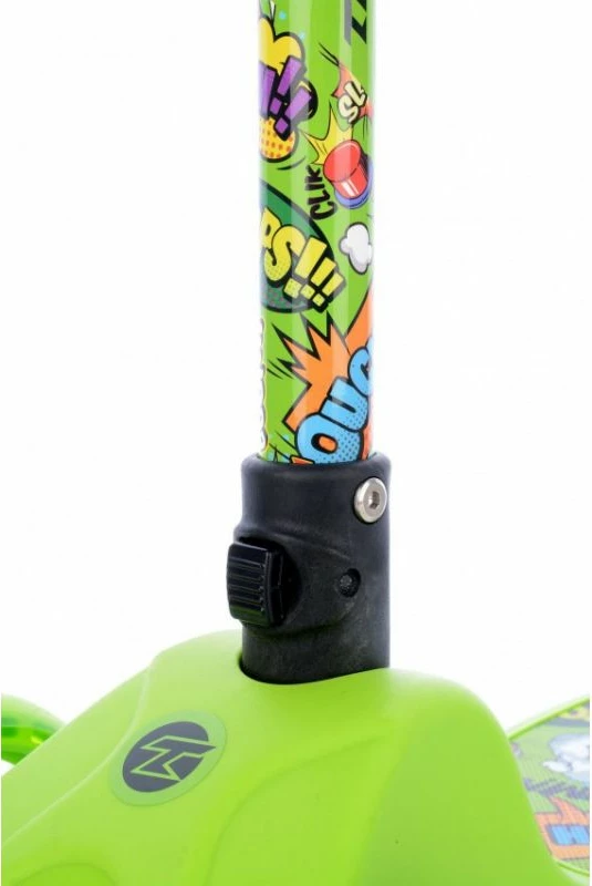 Trotinet për fëmijë Tempish, jeshile dhe rozë