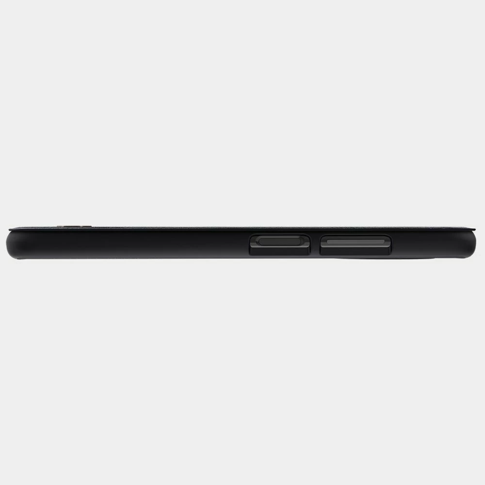Mbështjellës Nillkin Qin për Xiaomi Redmi Note 9T 5G, lëkurë, kafe