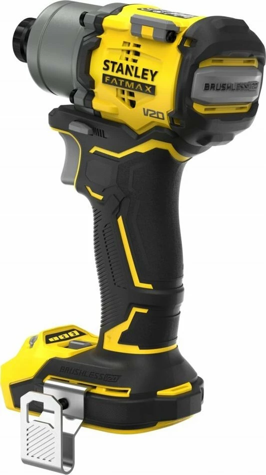 Vidhosëse goditëse me bateri Stanley FatMax SFMCF830B-XJ, 18V, 203Nm, 3 shpejtësi, 1/4\" (6.35mm), e verdhë/zezë, me kuti transporti
