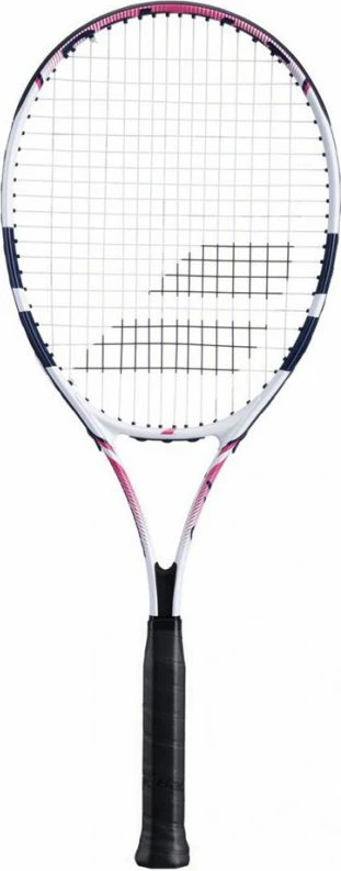 Raketë tenisi Babolat, për femra dhe meshkuj, ngjyrë kaltër dhe rozë