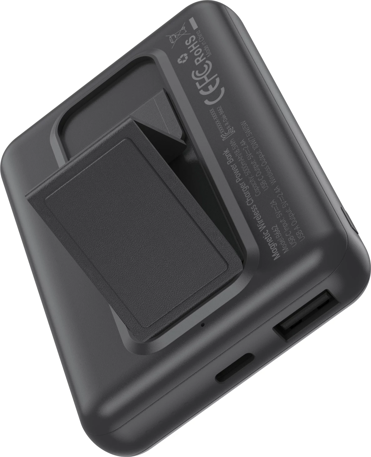 Powerbank Choetech B662, 5000mAh, MagSafe wireless, USB-C/USB-A, e zezë