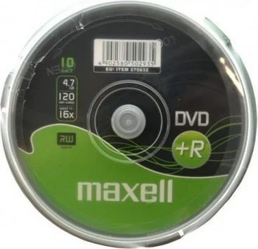 DVD+R Maxell 4.7 GB, 10 copë