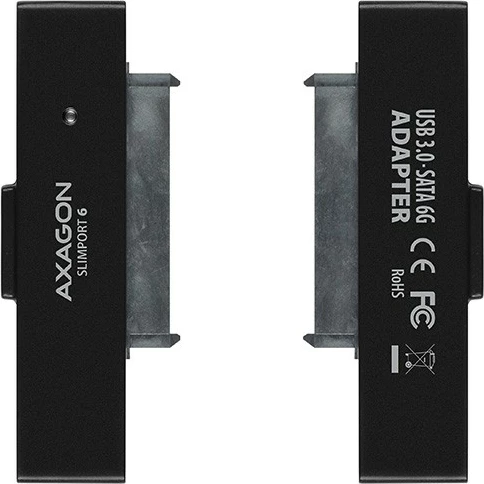 Kasë AXAGON ADSA-1S6 me adapter USB 3.0 - SATA 6G për SSD/HDD 2.5" me kuti mbrojtëse