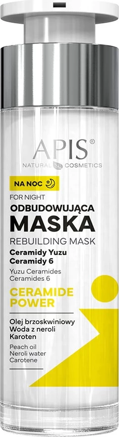 Maskë nate për fytyrë APIS Ceramide Power Rebuilding për femra 50ml