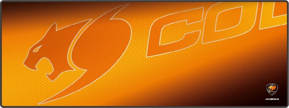 Mauspad Cougar Arena 800x300 portokalli