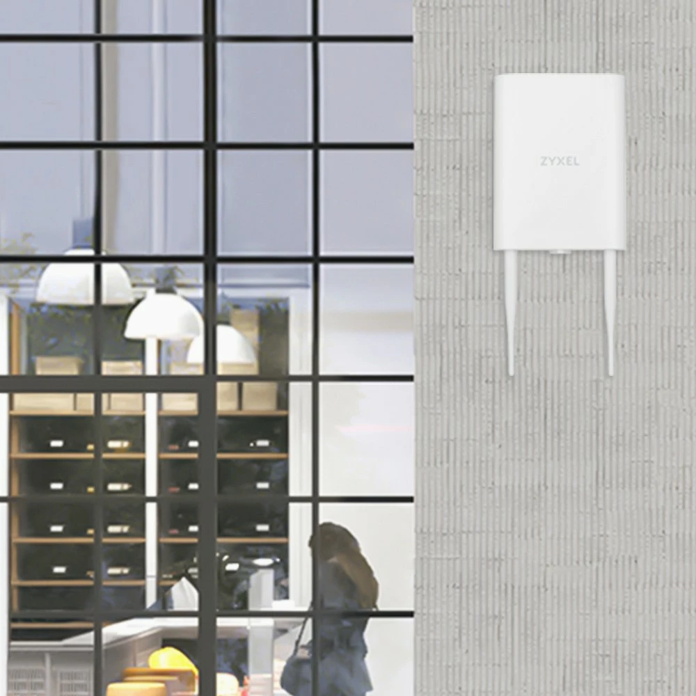 Access Point Zyxel NWA55AXE, 2.4 GHz, 5 GHz, 1775 Mbit/s, i bardhë