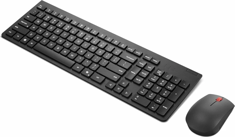 Lenovo 4X31R64491 Tastierë + Maus Përfshihet Tastierë Pa Tel RF e Zezë për Zyrë