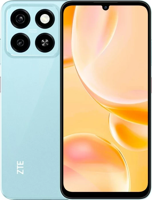 Celular ZTE Blade A55, 64 GB, 5000 mAh, Water Blue