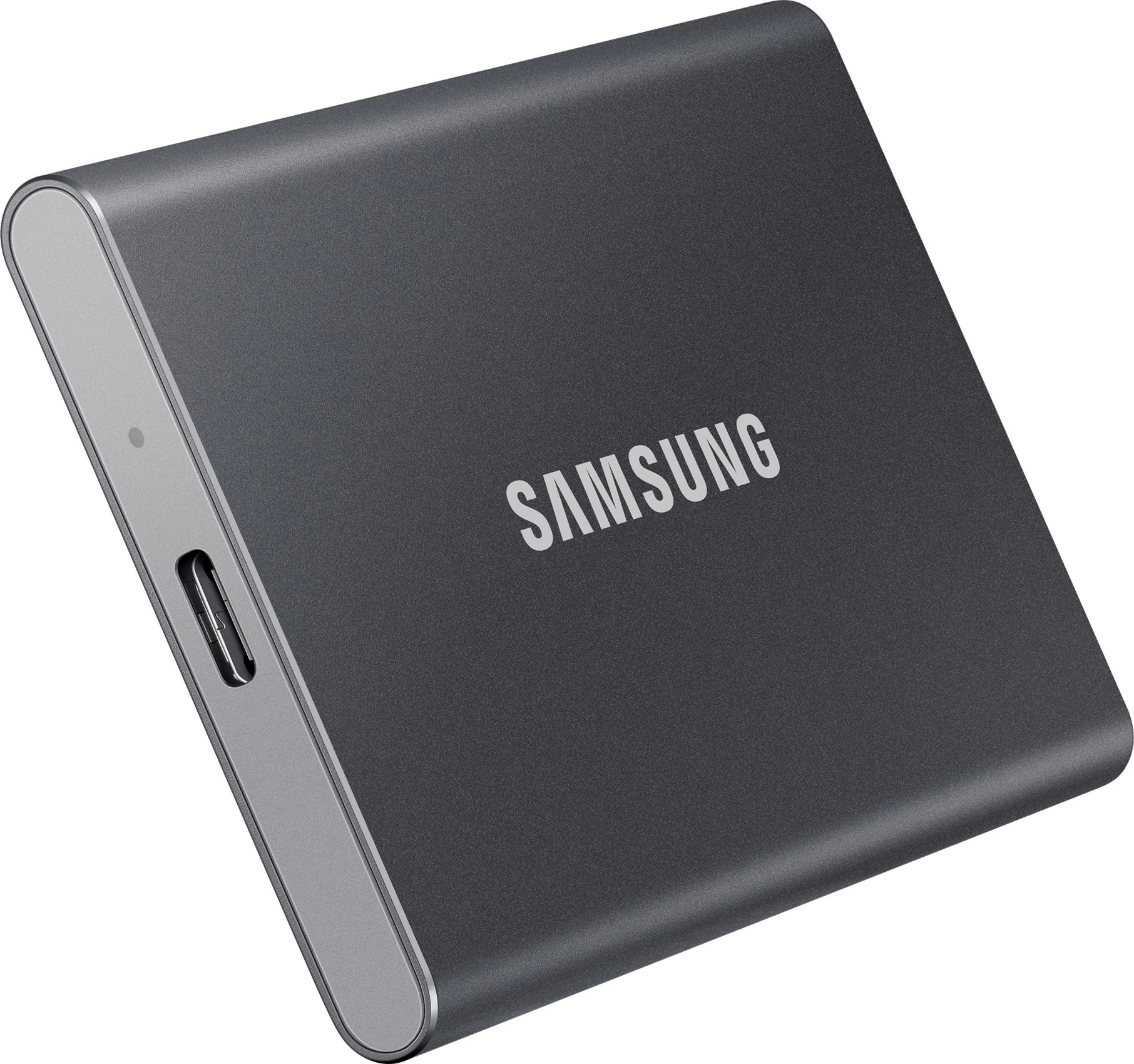 SSD portabël Samsung T7, 2 TB, USB Type-C, 3.2 Gen 2, Gri