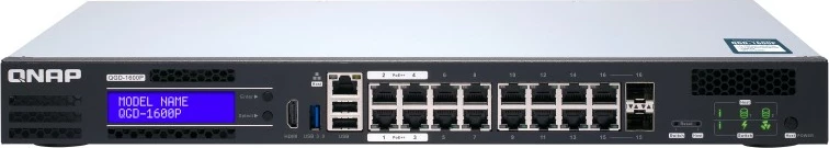 Switch QNAP QGD-1600P, 16+4 porte PoE, rackmount