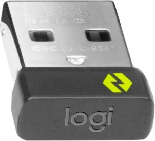 USB receiver Logitech Logi Bolt, i zi, i gjelbër