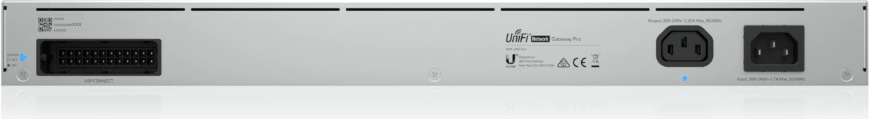 Gateway Ubiquiti Pro, 1U, Alumini, Montim në rack, LAN, Power, 1700 MHz, 2048 MB