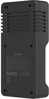 Karikues baterish XTAR VC2SL, LCD, 2 kanale, USB, i zi