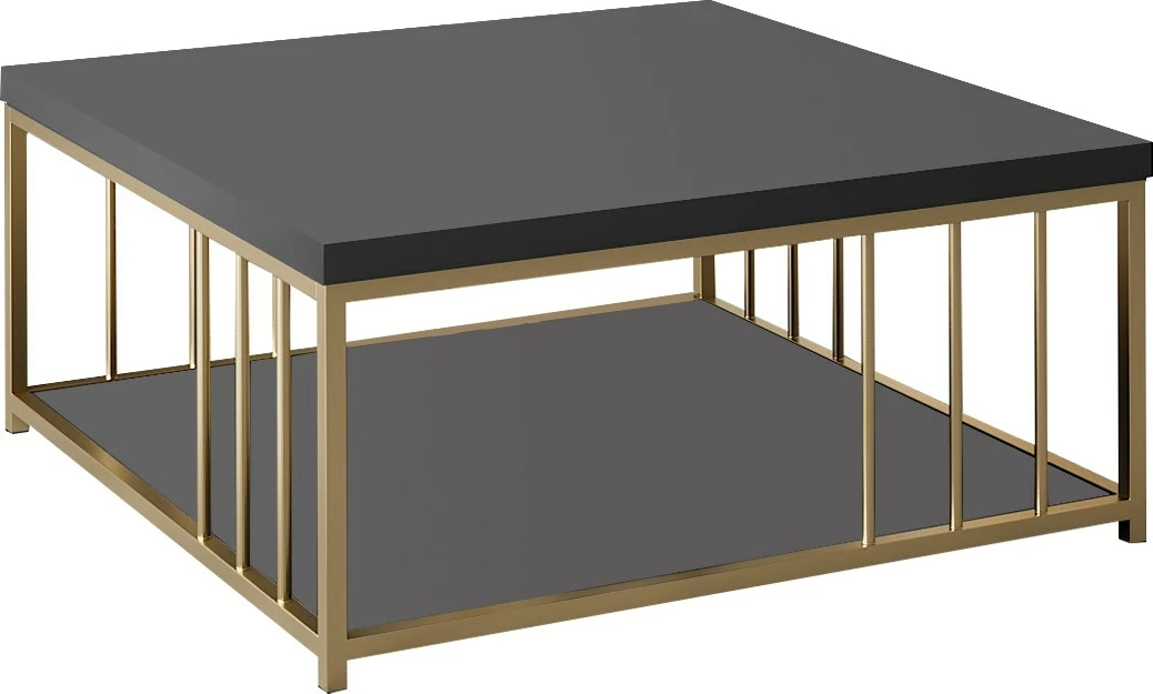 Tavolinë kafeje Hanah Home, Zenn, antracit, ar